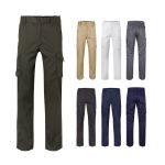 pan. stretch broek met meerdere zakken maten 34-60