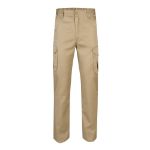 pan. stretch broek met meerdere zakken maten 34-60 - ecru