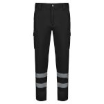 multi-pocket stretchbroek maten 34-60 - zwart