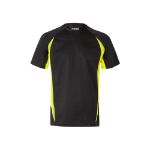 tweekleurig technisch t-shirt maat s-3xl - 