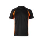 tweekleurig technisch t-shirt maat s-3xl - 