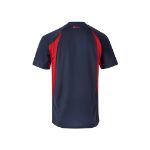 tweekleurig technisch t-shirt maat s-3xl - 