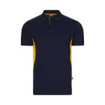 tweekleurige piqué polo maten xs-3xl 180 gr/m2 - 