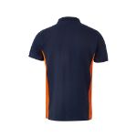 tweekleurige piqué polo maten xs-3xl 180 gr/m2 - 