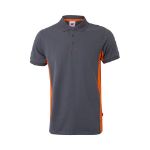 tweekleurige piqué polo maten xs-3xl 180 gr/m2 - 