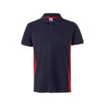 tweekleurige piqué polo maten xs-3xl 180 gr/m2 - 