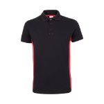 tweekleurige piqué polo maten xs-3xl 180 gr/m2 - 