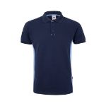 tweekleurige piqué polo maten xs-3xl 180 gr/m2 - 