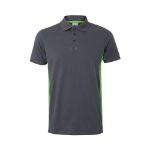 tweekleurige piqué polo maten xs-3xl 180 gr/m2 - 