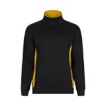 tweekleurig sweatshirt van badstof maten xs-3xl - 