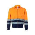 tweekleurig twill jack (210g/m2) maten s-3xl - 