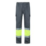 tweekleurige broek van keperstof maten s-3xl - 