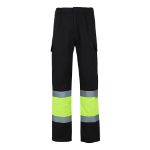 tweekleurige keperstof broek maat 4xl-5xl - 