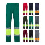 tweekleurige keperstof broek maat 4xl-5xl