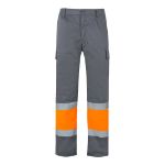 tweekleurige keperstof broek maat 4xl-5xl - 