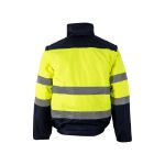 tweekleurig gewatteerd jack (180g/m2) maat 4xl-5xl