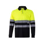 tweekleurige polo (160g/m2) maten xs-3xl - 