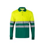 tweekleurige polo (160g/m2) meten 4xl-5xl - 