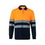 tweekleurige polo (160g/m2) meten 4xl-5xl - 