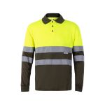 tweekleurige polo (160g/m2) meten 4xl-5xl - 