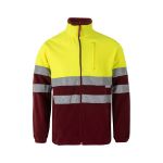 tweekleurig fleecejack (280g/m2) maten 4xl-5xl - 