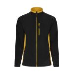 tweekleurig fleecejack maten: xs-3xl - 