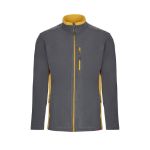 tweekleurig fleecejack maten: xs-3xl - 