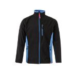 tweekleurig fleecejack maten: xs-3xl - 