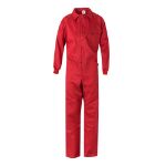 twill jumpsuit (200g/m2) van katoen maten: 48-72 - rood