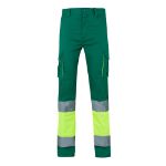 tweekleurige stretchbroek maat s-3xl - 