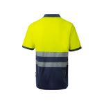 tweekleurig piqué poloshirt (150g/m2) maat s-3xl