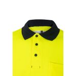 tweekleurig piqué poloshirt (150g/m2) maat s-3xl