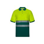 tweekleurig piqué poloshirt (150g/m2) maat s-3xl - 