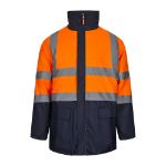 tweekleurige 4-in-1 parka (180g/m2) maten 4xl-5xl - 