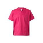 tuniek van keperstof korte mouwen 2xs-4xl - roze