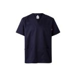 tuniek van keperstof korte mouwen 2xs-4xl - blauw