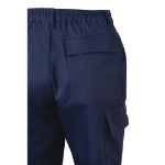 tweekleurige broek keperstof 190 gr maat s-3xl
