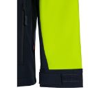 tweekleurig softshell jack maten s-3xl