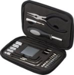 gereedschapsset in pu lederen etui lani