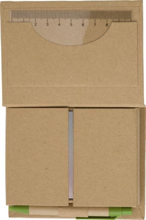 kartonnen memoblaadjeshouder glenn