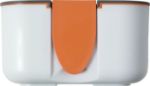 pp en siliconen lunchbox veronica - oranje
