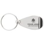 metalen 2-in-1 sleutelhanger alma