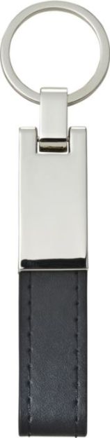 stalen en pu sleutelring keon