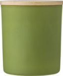 glazen kaars lucas - groen