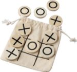 natuurlijk houten tic-tac-toe spel waltraud