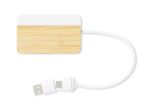 usb hub layais bamboe