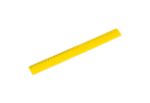 flexibele plastic liniaal, 30 cm. - geel