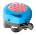 aluminium fietsbel met zilveren plaat.