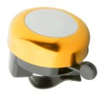 aluminium fietsbel met zilveren plaat. - goud