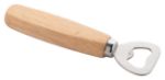 flessenopener met houten handvat.